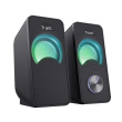 Trust Arys - RGB LED illuminated 2.0 speaker set (Черный)