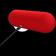 Beats Pill - Wireless Bluetooth Speaker - Statement Red,Model A3211