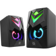 PC Speakers 2.0 DEFENDER J4 2.0 6W LED USB Черный