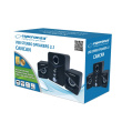 Esperanza EP153 USB 2.1 Speaker Set 6 W Must