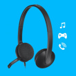 Logitech USB Headset H340 - Headset - on-ear - wired 
