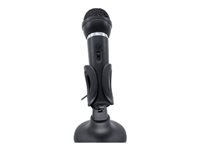 GEMBIRD Condenser Microphone with desk-stand black