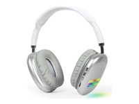 GEMBIRD Bluetooth stereo Kõrvaklapid mikrofoniga with LED light effect white