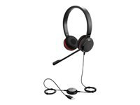 JABRA Evolve 20SE MS stereo Special Edition Headset on-ear wired USB Certified for Skype for Business
