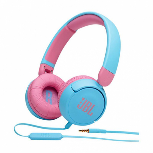 JBL JR 310, sinine/roosa - Kõrvapealsed kõrvaklapid / JBLJR310BLU