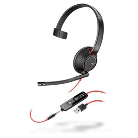 Poly BLACKWIRE 5210,C5210,USB-A,WW | Poly | USB-A Headset | Yes | Blackwire  5210,C5210 USB-A | Built-in Microphone | USB Type-A | Wired | Black