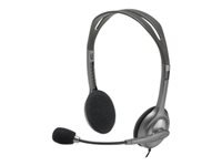 LOGITECH Stereo Headset H110 Headset on-ear wired