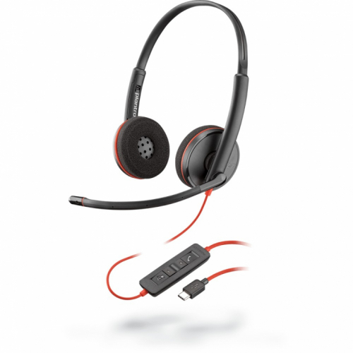 Poly Blackwire C3220 - 3200 Series - headset - on-ear - wired - USB-C - noise isolating