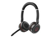 JABRA Evolve 75 SE MS Stereo Kõrvaklapid mikrofoniga on-ear Bluetooth wireless active noise cancelling USB Certified Microsoft Teams LINK 380a M