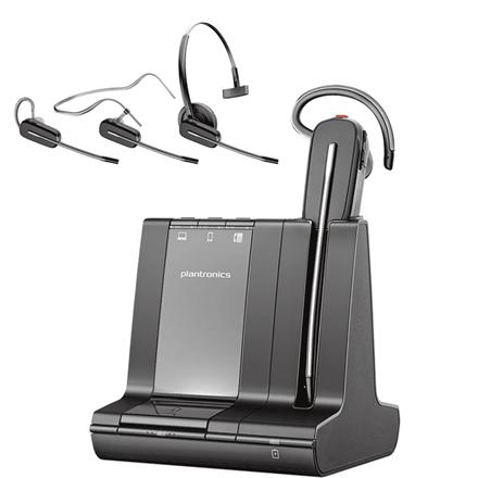 Poly | Headset | Savi 8240 Office, S8240 | Built-in Microphone | Wireless | Bluetooth, USB Type-A | Black