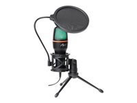 ART CAPACITIVE STANDING Microphone WITH MEMBRANE AC-02 TRIPLE USB LED