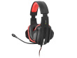 Tracer EXPERT - Headphones with mic - full size - wired - 3.5 mm jack - black, red 