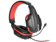 Tracer EXPERT - Headphones with mic - full size - wired - 3.5 mm jack - black, red 