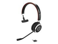 JABRA Evolve 65 SE UC Mono Headset on-ear Bluetooth wireless USB for JABRA Evolve LINK 380a MS