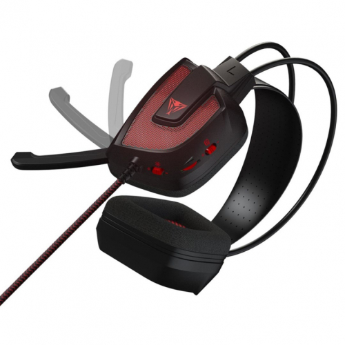 Patriot Memory Viper V360 Kõrvaklapid mikrofoniga Wired Head-band Gaming Black, Red