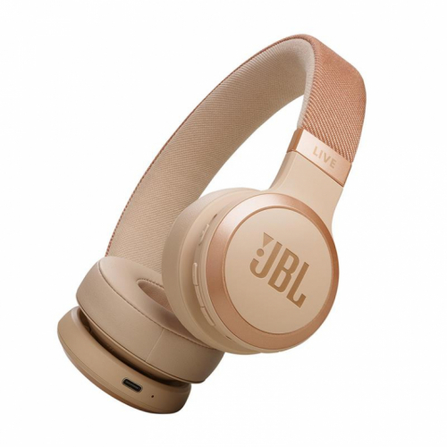 JBL Live 670NC, adaptiivne mürasummutus, beež - Juhtmevabad kõrvapealsed kõrvaklapid / JBLLIVE670NCSAT