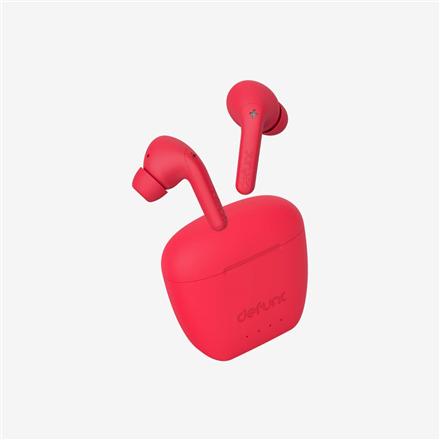 Defunc | Earbuds | True Audio | In-ear Built-in Mikrofon | Bluetooth | Wireless | Red D4323