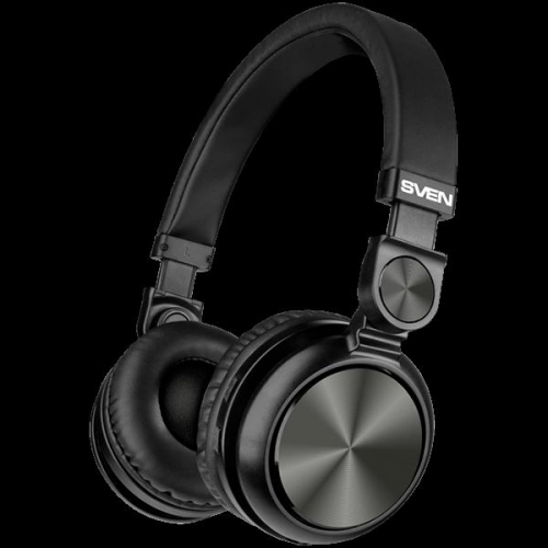 Wireless stereo headphones with Mikrofon SVEN AP-B650MV, black; SV-019310