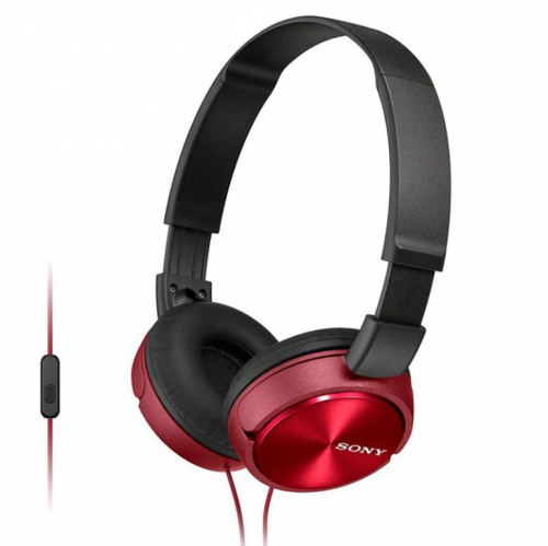 Sony ZX310, punane - Kõrvapealsed kõrvaklapid / MDRZX310APR.CE7
