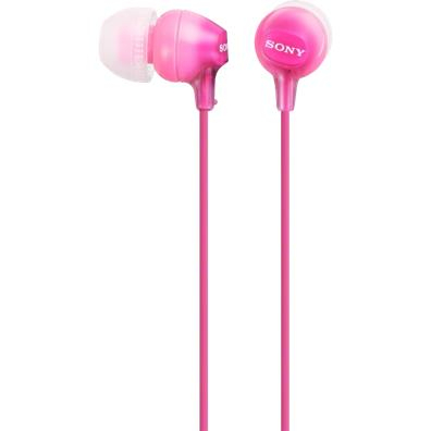 Sony EX15LP, roosa - Kõrvasisesed kõrvaklapid / MDREX15LPPI.AE