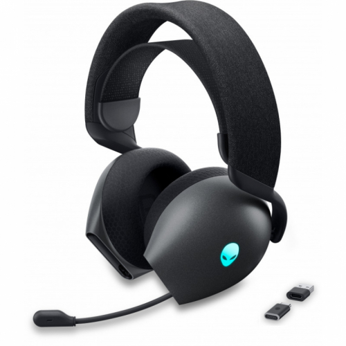 Alienware Dual Mode Wireless Gaming Headset - AW720H (Dark Side of the Moon) DELL