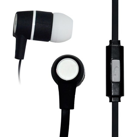 Vakoss SK-214K headphones/Kõrvaklapid mikrofoniga Wired In-ear Calls/Music Black, White