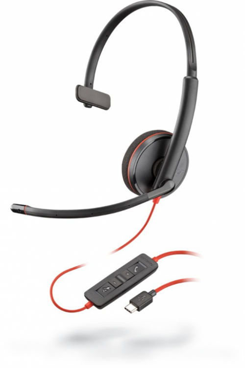 Poly Blackwire C3210 - 3200 Series - headset - on-ear - wired - USB-C 