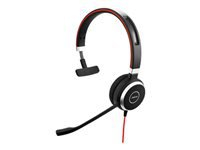 JABRA EVOLVE 40 MS Mono USB Headband Noise cancelling USB connector with mute-button and volume control on the cord