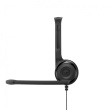 EPOS PC 5 CHAT - Headset - on-ear - wired - Noise Canceling Mic - Combo 1x 3.5 mm jack - black - 2m cord