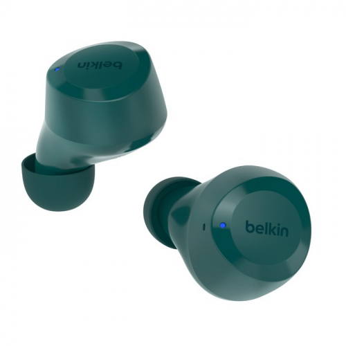Belkin SoundForm Bolt Kõrvaklapid mikrofoniga Wireless In-ear Calls/Music/Sport/Everyday Bluetooth Teal
