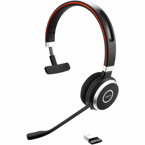 Jabra Evolve 65 SE UC Mono - Kõrvaklapid mikrofoniga - On-Ear