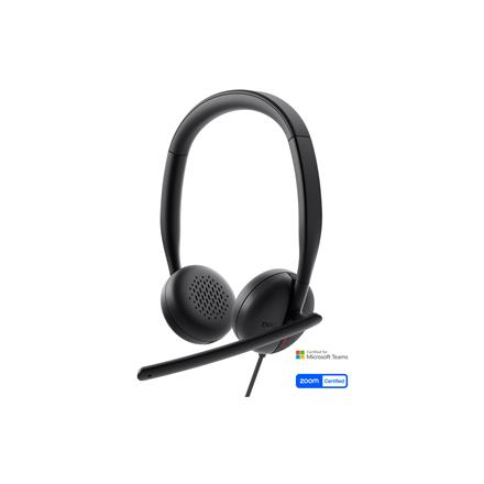 Dell | Kõrvaklapid mikrofoniga | WH3024 | Built-in Mikrofon | USB-C, USB-A | Black