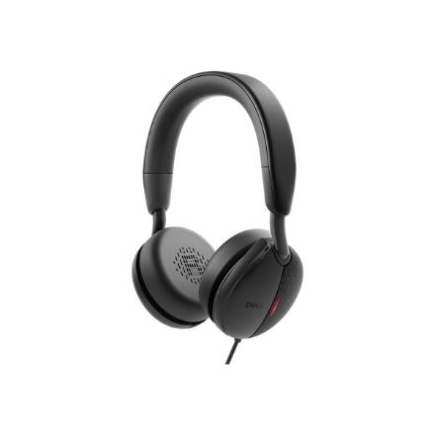Dell | Pro Wired On-Ear Headset | WH5024 | Built-in Microphone | USB Type-A | Black | ANC