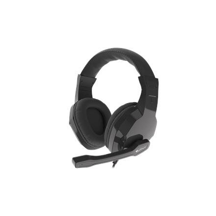 GENESIS ARGON 100 Gaming Headset, On-Ear, Wired, Microphone, Black | Genesis | ARGON 100 | Wired | On-Ear NSG-1434