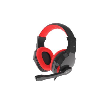 GENESIS ARGON 110 Gaming Kõrvaklapid mikrofoniga, On-Ear, Wired, Mikrofon, Black/Red | Genesis | ARGON 110 | Wired | On-Ear NSG-1437