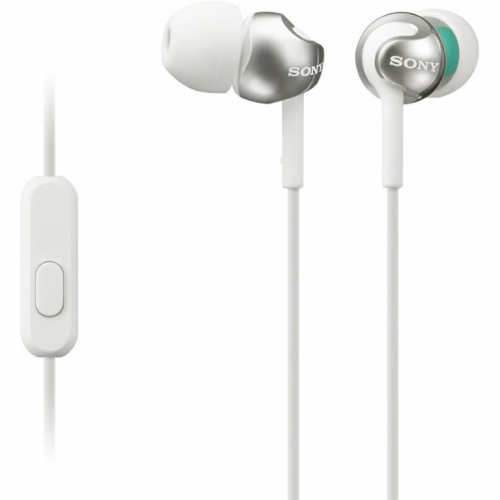 Sony EX110AP, valge - Kõrvasisesed kõrvaklapid / MDREX110APW.CE7