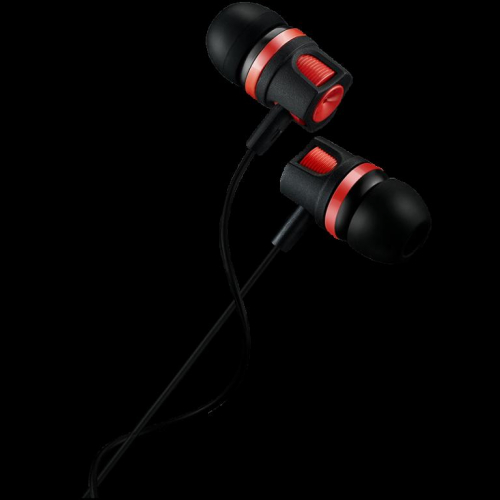 CANYON headphones EP-3 Mic 1.2m Red