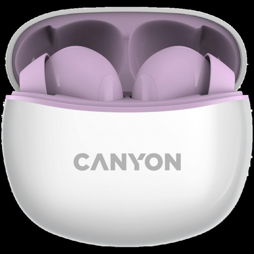 CANYON Kõrvaklapid mikrofoniga TWS-5 Purple