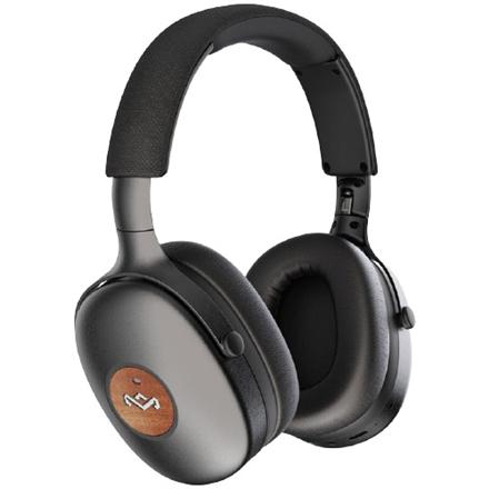 Marley Positive Vibration XL ANC Headphones, Over-Ear, Wireless, Microphone, Signature Black | Marley | Headphones | Positive Vibration XL | Over-Ear Built-in Microphone | ANC | Wireless | Copper EM-JH151-SB