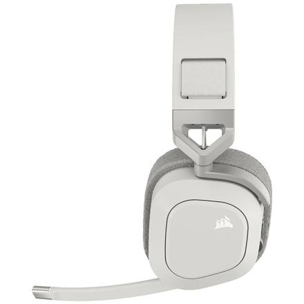Corsair | Gaming Headset | HS80 MAX | Built-in Microphone | Bluetooth | Wireless | Bluetooth | Over-Ear | Wireless | White CA-9011296-EU