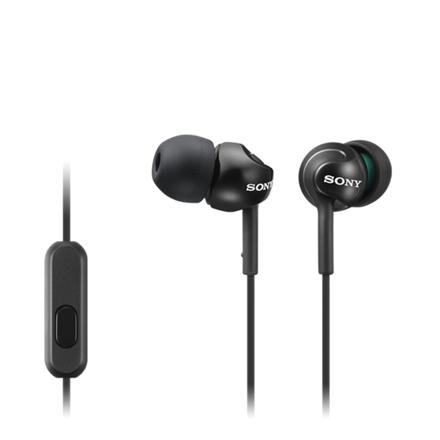 Sony In-ear Headphones EX series, Black | Sony | MDR-EX110AP | In-ear | Black MDREX110APB.CE7
