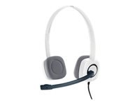 LOGITECH Stereo Headset H150 Headset on-ear wired coconut
