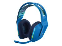 LOGITECH G G733 LIGHTSPEED Wireless RGB Gaming Headset Headset full size 2.4 GHz wireless blue