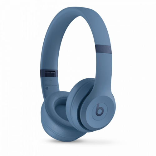Apple Beats Solo 4 wireless headphones, slate blue