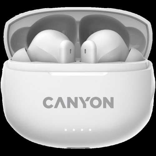 CANYON Kõrvaklapid mikrofoniga TWS-8  ENC White