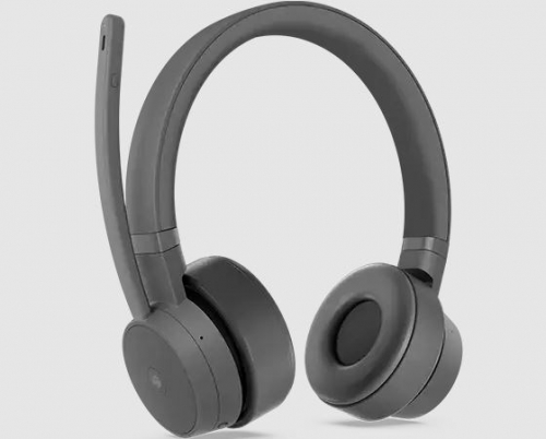 Lenovo Go Wireless ANC Headset Wired & Wireless Head-band Office/Call center USB Type-C Bluetooth Graphite