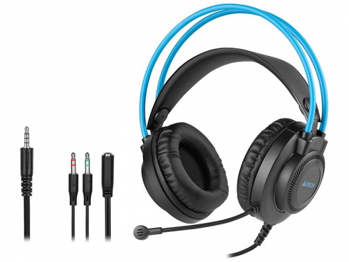 Headphones A4Tech FStyler FH200i blue (jack 3.5mm) A4TSLU46820