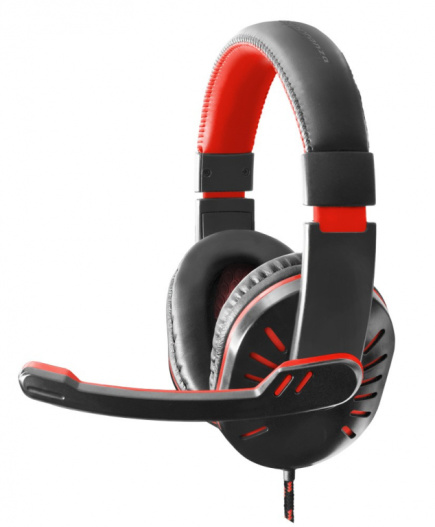 Esperanza GAMING Kõrvaklapid mikrofoniga CROW RED