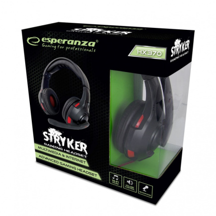 Esperanza Gaming headphone with Mikrofon stryker