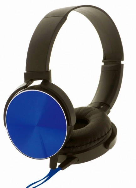 Rebeltec Stereo Headphones with m ic Rebeltec MONTANA BLU